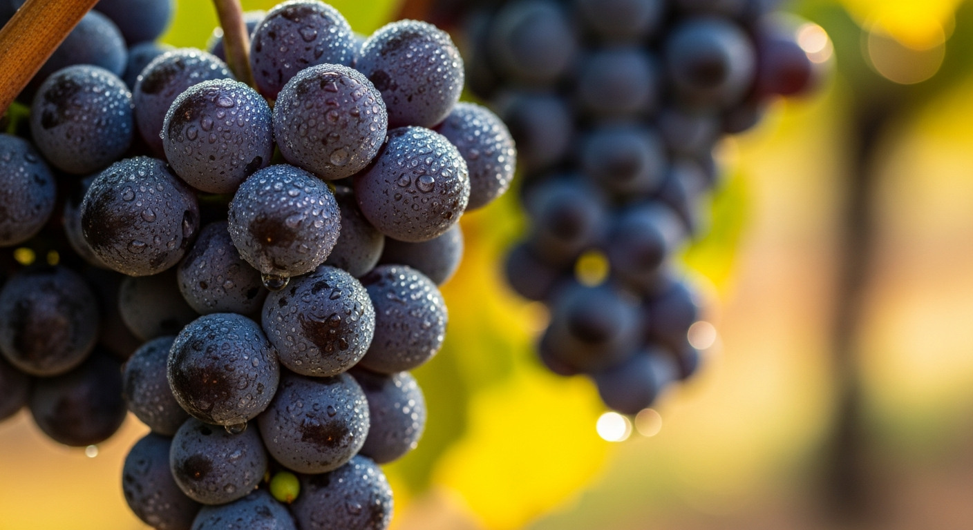 Grapes on Vine