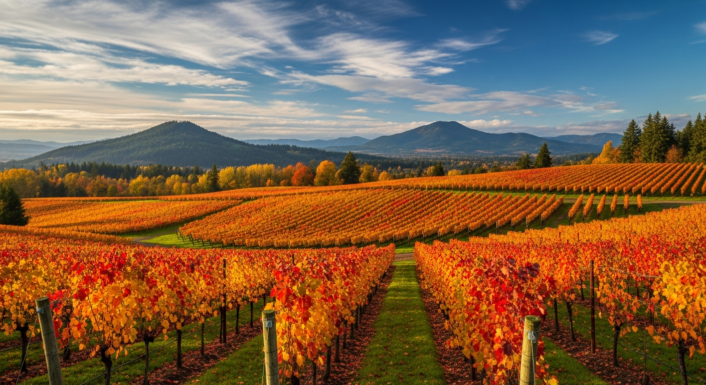 Autumn Vineyard